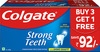 Colgate Strong Teeth Anticavity Toothpaste With Amino Shakti Formula 4X200g - 800G