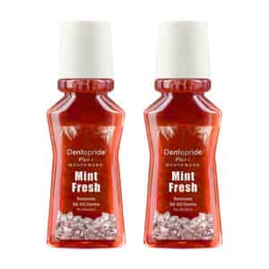 Dentopride Plus Mouth Wash | For Total Oral Hygiene | Long Lasting Freshness (150 Ml - Pack Of 2)