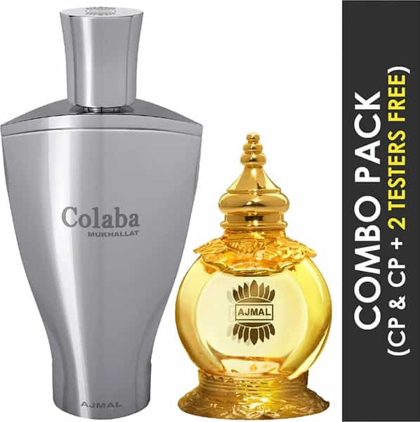 Ajmal Colaba Mukhallat Cp Attar 14Ml For Unisex And Mukhallat Al Wafa Cp Attar 12Ml For Unisex