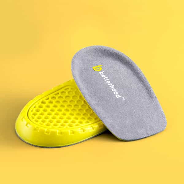Betterhood Shock Absorb All-Day Comfort Ergonomic Orthotic Gel Heel Pads (8-11 Uk)
