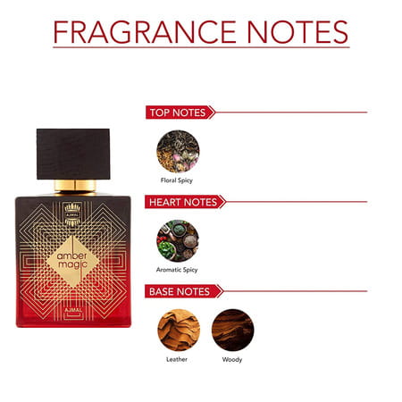 Ajmal Amber Magic Edp 100ml Perfume For Men And Khallab Edp Oudh 50ml Perfume For Unisex