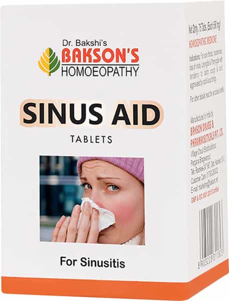 Dr Bakshi's Bakson Homoeopathy Sinus Aid Tablet 75