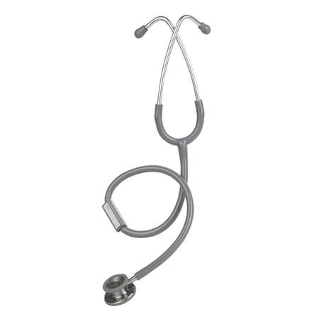 Bpl Medical Technologies St-06 Stainless Steel Dual Premium Adult Chest Piece Stethoscope - Grey