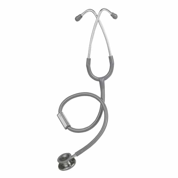 Bpl Medical Technologies St-06 Stainless Steel Dual Premium Adult Chest Piece Stethoscope - Grey
