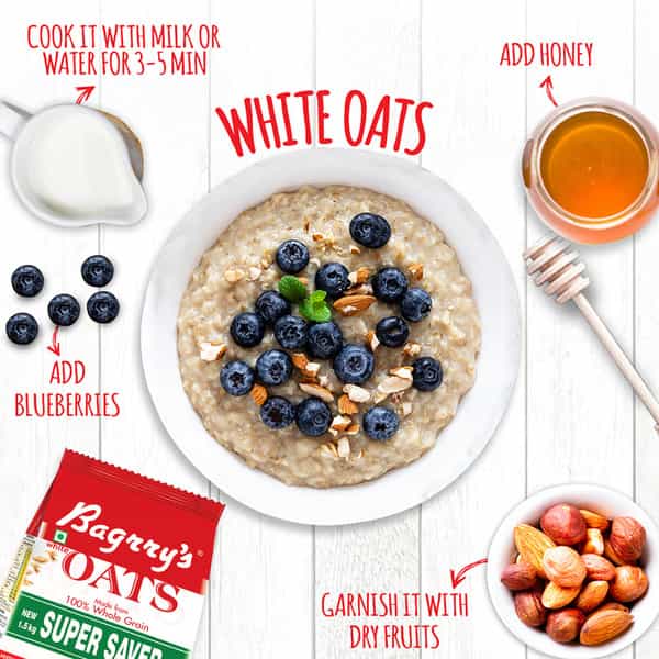 Bagrrys Oats 1500 Gm Pouch