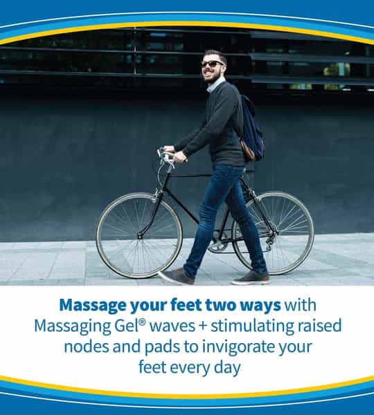 Dr. Scholl Comfort And Energy Stimulating Step Insoles For Men | 1 Pair | Size 8-13