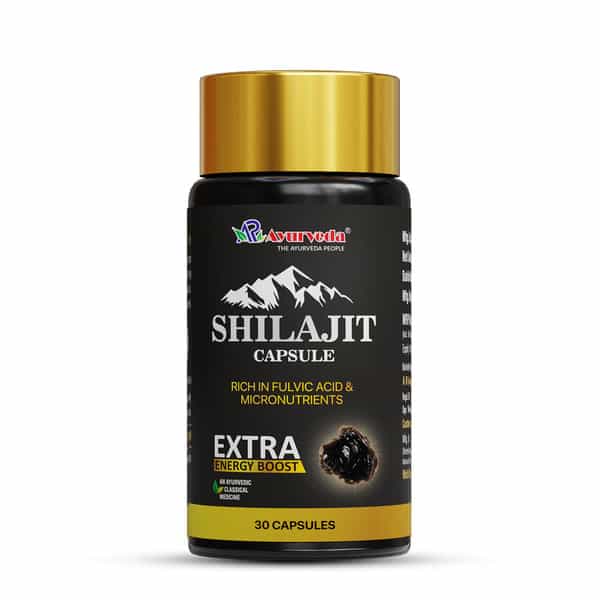 A R Ayurveda Ayurvedic Shilajit Capsules For Men| Natural Men's Vitality Support - 30 Capsules