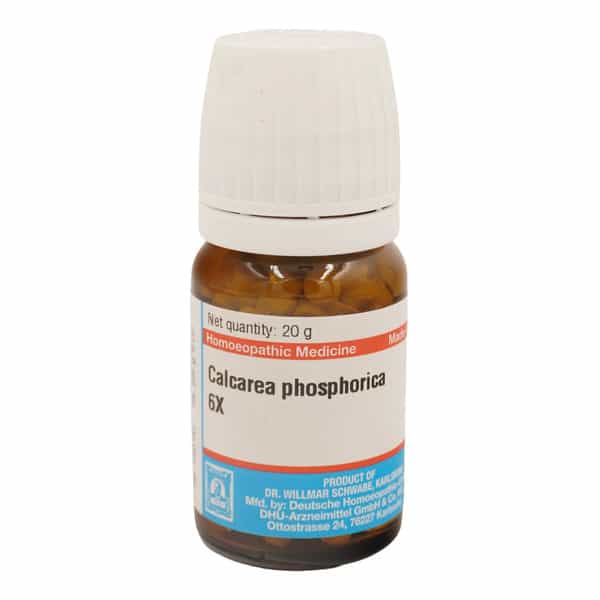 Dr. Willmar Schwabe Calcarea Phosphorica 6X Tablet 20 Gm