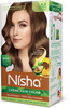 Nisha Creme Hair Color 4.3 Golden Brown (60Gm+60Ml+18Ml) Ammonia Free Permanent Hair Colour
