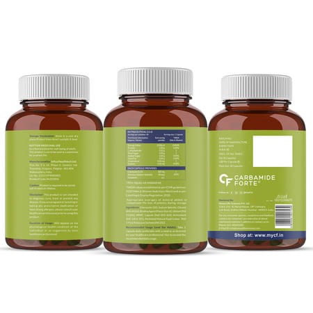 Carbamide Forte Coenzyme Q10 | Selenium 40mcg | Support Heart And Vascular Health - 30 Capsule