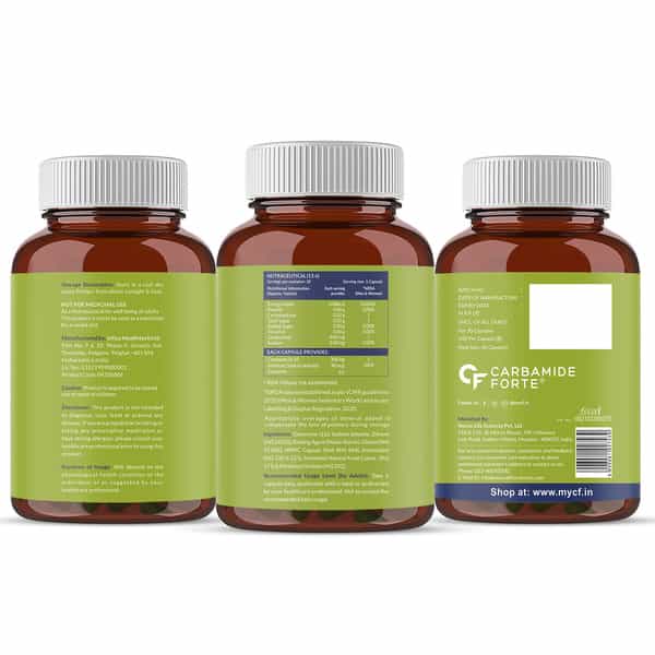 Carbamide Forte Coenzyme Q10 | Selenium 40Mcg | Support Heart And Vascular Health - 30 Capsule