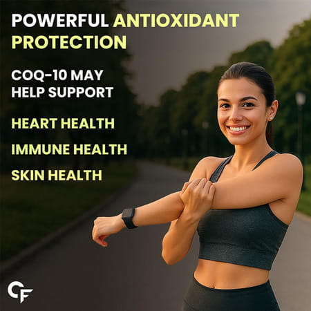 Carbamide Forte Coenzyme Q10 | Selenium 40mcg | Support Heart And Vascular Health - 30 Capsule