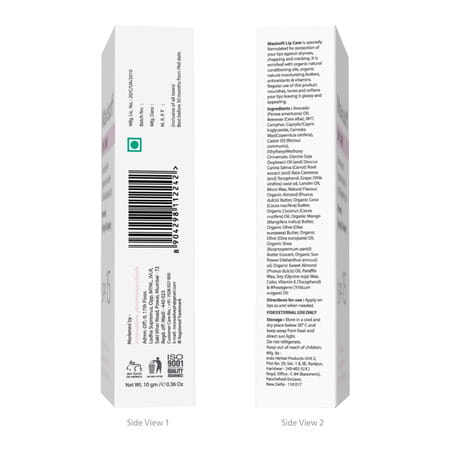 Maxisoft Lip Care Spf 15 | Drying & Chapping | 10 Gm | Pack Of 6