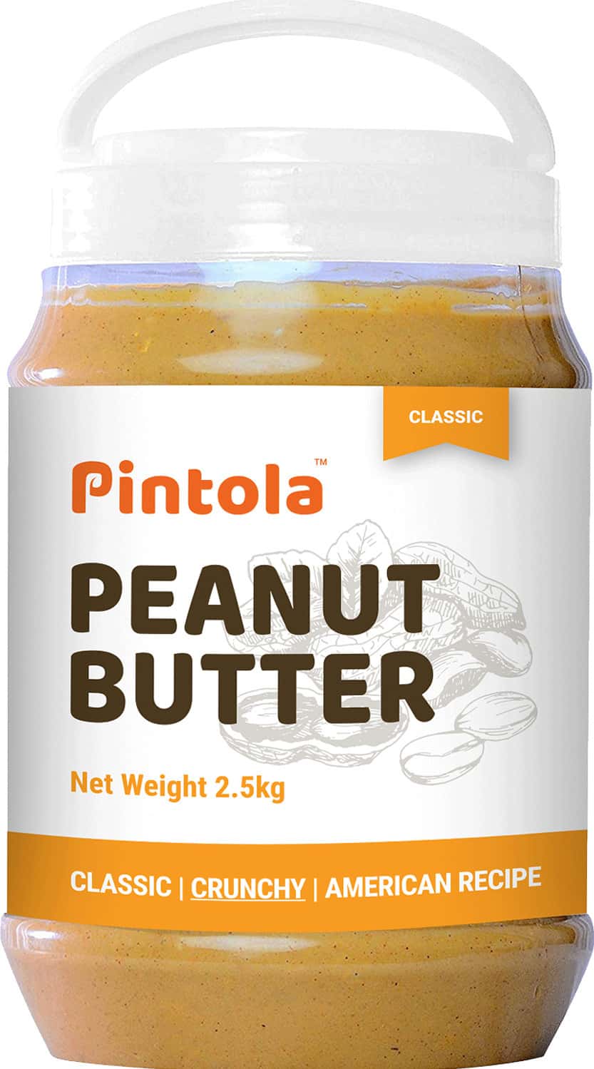 Pintola Classic Crunchy Peanut Butter 2.5kg Jar