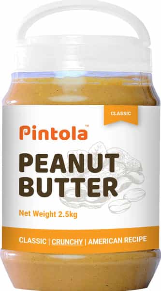 Pintola Classic Crunchy Peanut Butter 2.5Kg Jar
