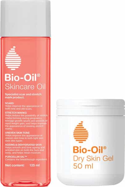 Bio-Oil Skincare Oil (125 Ml) And Dry Skin Gel (50 Ml) Perfect Skin Combo For Moisturized