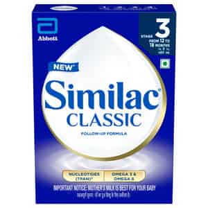 Similac Classic Stage 3 Follow-up Formula (from 12 - 18 Months) Refill Of 400 Gm