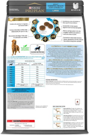 Purina Pro Plan Adult Dog Kibble Food For Large Breed Dogs | 3kg Pack