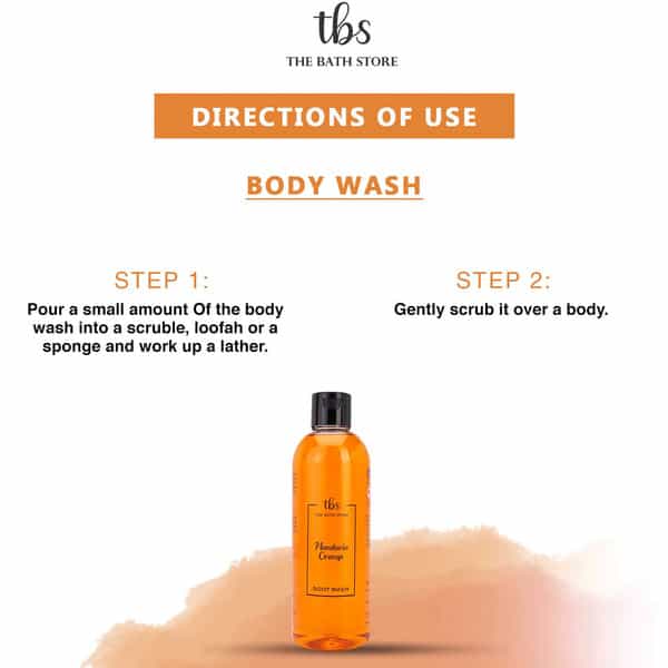 The Bath Store Mandarin Orange Combo (Body Butter 200Gm + Body Wash 300Ml + Body Yogurt 200Gm)