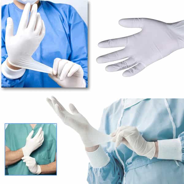 Smartcare Examination Gloves Powdered (Large) Pack Of 100 Pcs