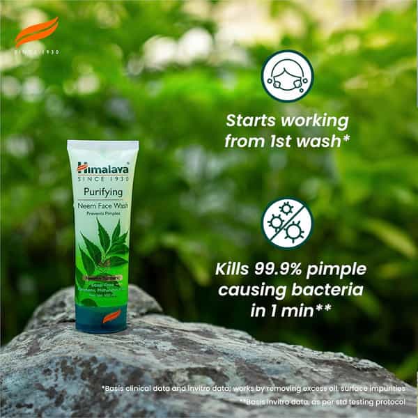 Himalaya Purifying Neem | Prevents Pimples | Face Wash | 400 Ml | Pack Of 2