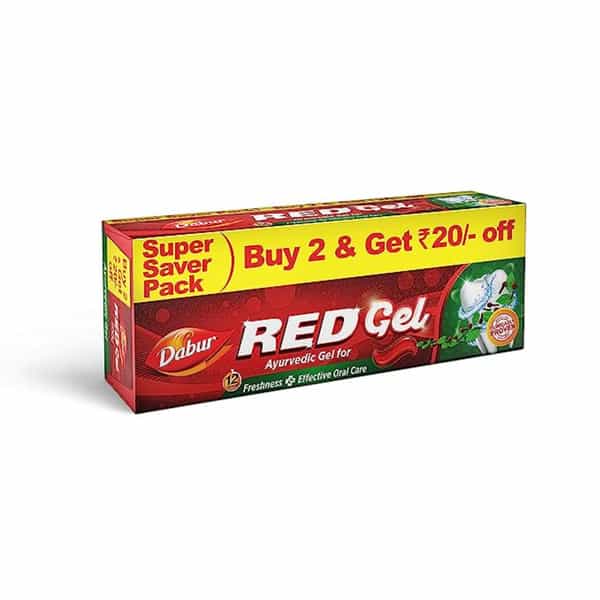 Dabur Red Tooth Paste Super Saver Pack (2*150G) 300Gm