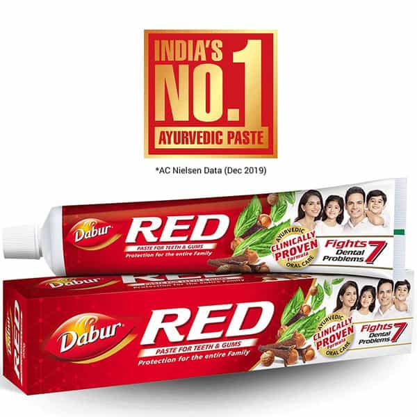 Dabur Red Tooth Paste Super Saver Pack (2*150G) 300Gm