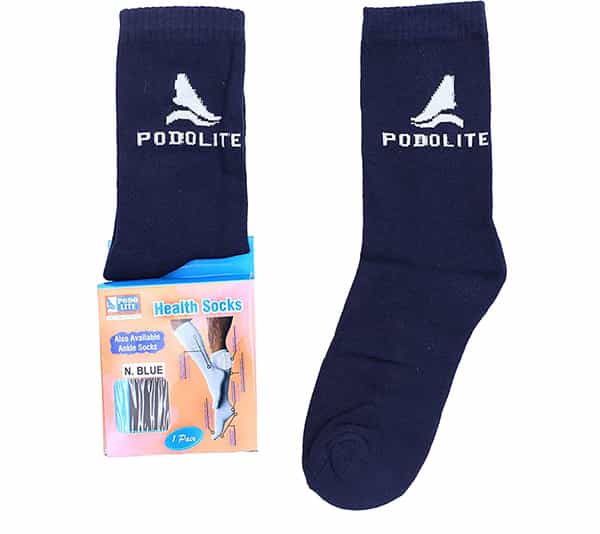 Podolite Diabetic Navy Blue Socks 1