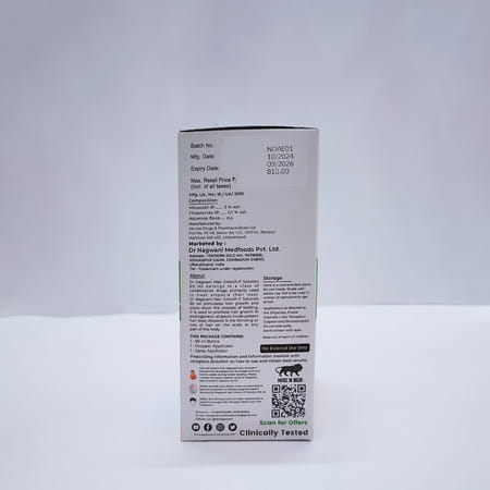 Dr Nagwani Minoxidil 5% & Finasteride 0.1% 60ml Hair Growth F Topical Solution