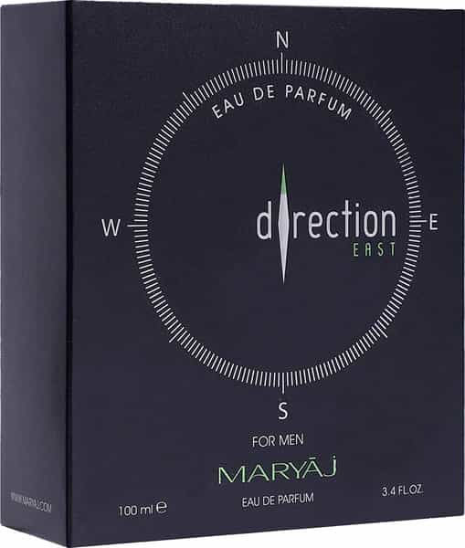 Maryaj Direction East Edp Spicy 100Ml For Men And Ajmal Carbon Homme Deodorant Spicy 200Ml For Men