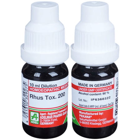 Adel Rhus Tox Dilution 200 10 Ml