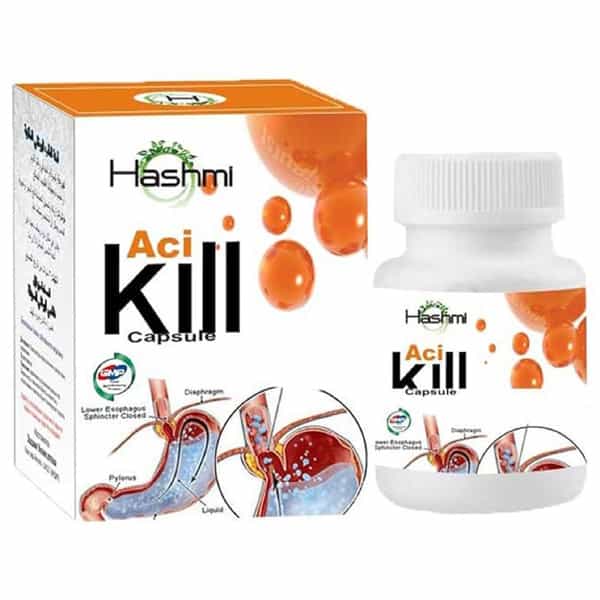 Hashmi Acikill Capsules For Acidity Treatment 20 Capsules