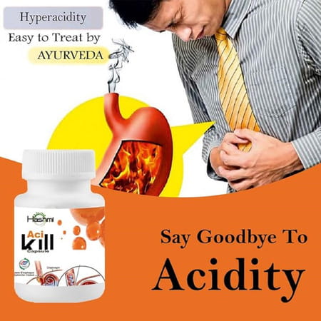 Hashmi Acikill Capsules For Acidity Treatment 20 Capsules