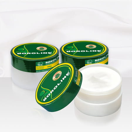 Boroline Antiseptic Ayurvedic Cream 100gm X 3 | Repair Dry Chapped Lips & Cracked Heels
