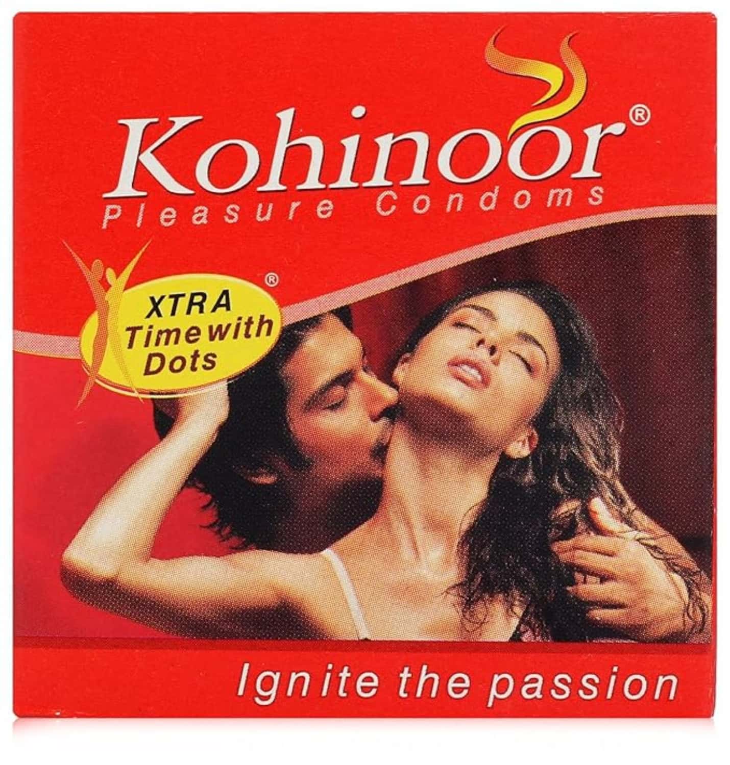 Kohinoor Extra Time With Dots Condom 3 No's