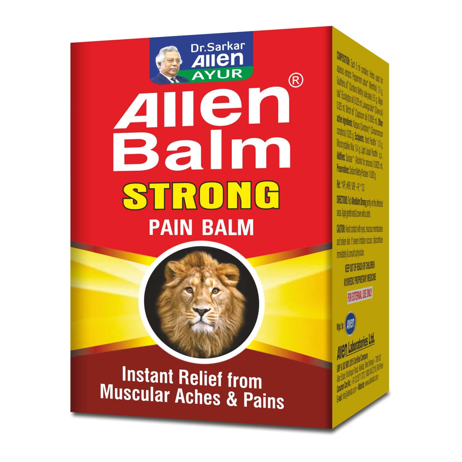 Allen Laboratories Balm Strong 25 Gm