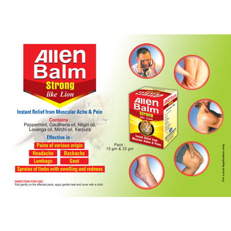 Allen Laboratories Balm Strong 25 Gm