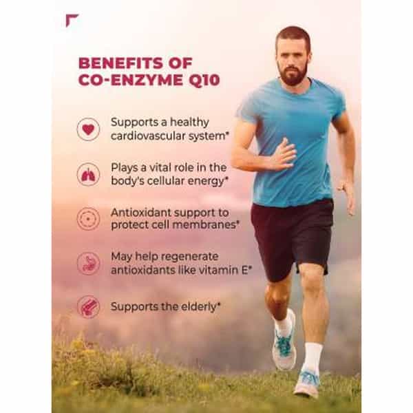 Swisse Ultiboost Co Enzyme Q-10 Supplement For Heart Health & Energy Metabolism (50 Tablets)