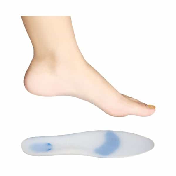 Silicone Foot Insoles (Pair) - Medium