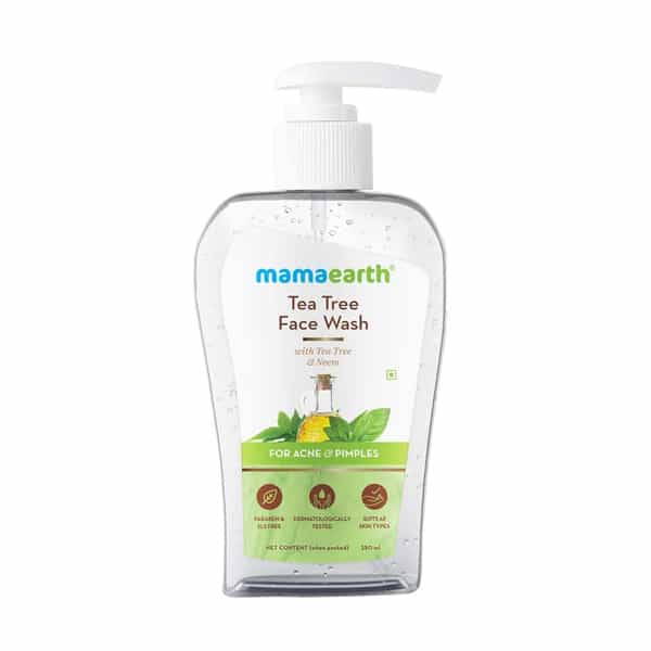 Mamaearth Tea Tree & Neem Face Wash 250 Ml