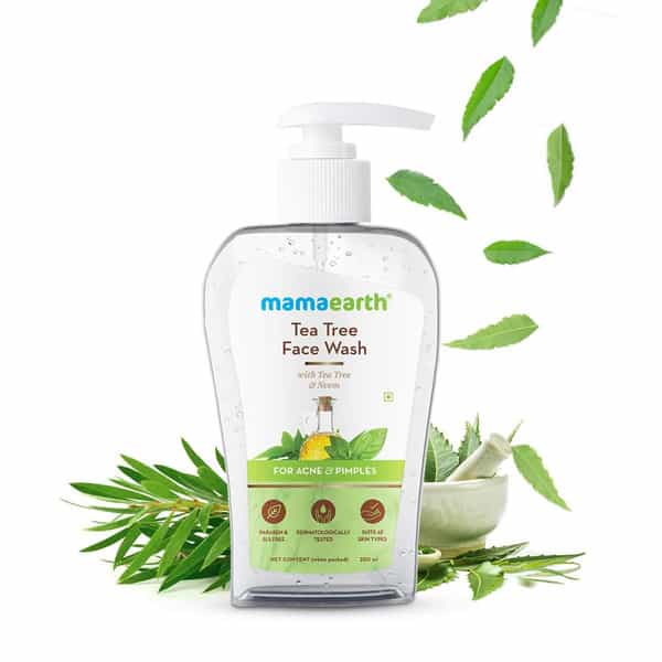 Mamaearth Tea Tree & Neem Face Wash 250 Ml