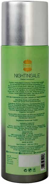 Ajmal 2 Nightingale For Men & Women & 1 Blu Homme For Men Deodorants Each 200Ml Combo Pack Of 3