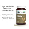 Truebasics Ultra Omega | Enriched With 1250 Mg|425Mg Epa & 325Mg Dha & Vitamin E | 90 Softgels