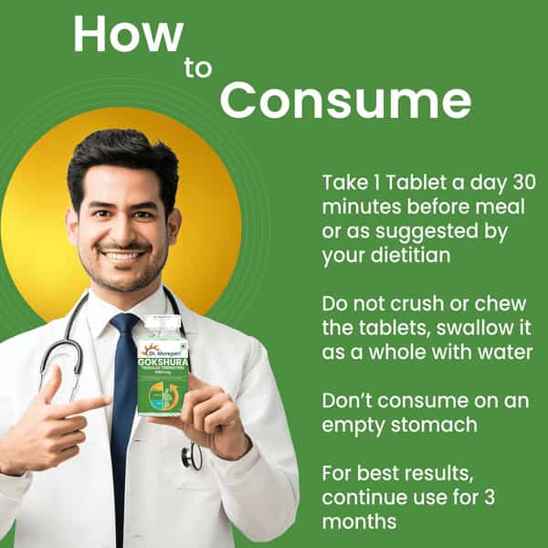 Dr. Morepen Gokshura & Testo Boost Tablets | Men | Combo | 120 No's