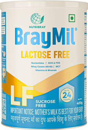 Braymil Lf Lactose Free Formula- 400 G