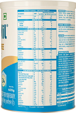 Braymil Lf Lactose Free Formula- 400 G