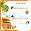 Newish Aloevera Gel Enriched With Turmeric For Face & Skin 200Gm Pack Of 2