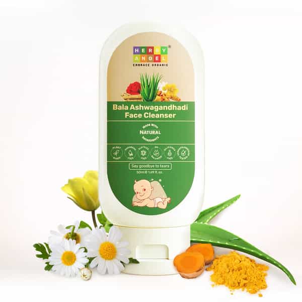 Herby Angel Face Cleanser For Babies & Kids - 50N