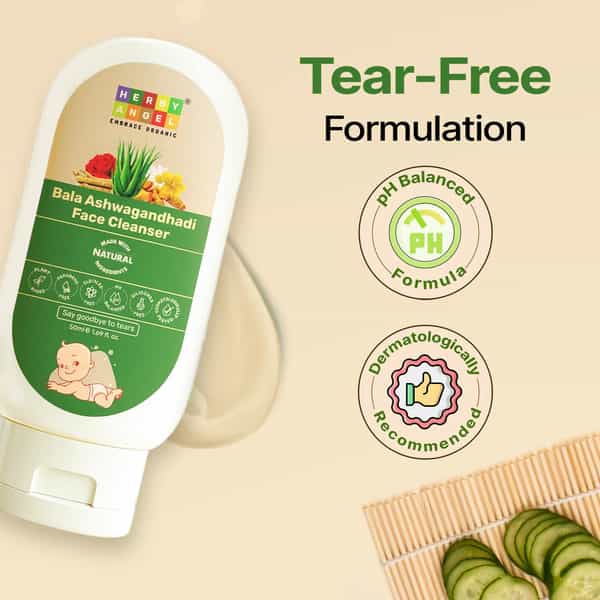 Herby Angel Face Cleanser For Babies & Kids - 50N