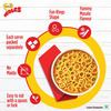 Saffola Oodles Instant Noodles Ring Shape Yummy Masala Flavour 4 X 53G Pouch